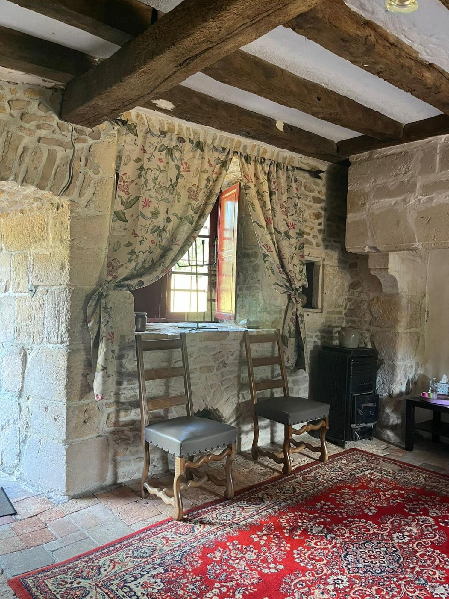 Chambre Dans Tour Du 15Eme Siecle Mauvieres Exteriér fotografie